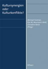 Kultursynergien oder Kulturkonflikte?