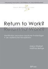 Return to Work?