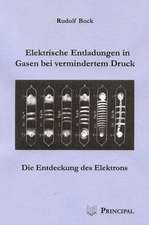 Elektrische Entladungen in Gasen bei vermindertem Druck