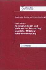 Rechtsgrundlagen Und Verfahren Zur Festsetzung Staatlicher Mittel Zur Parteienfinanzierung: Eine Vergleichende Untersuchung Der Unidroit Principles, Der Principles of European Contract La