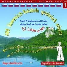 600 Slowenisch Vokabeln spielerisch erlernt. Grundwortschatz 1