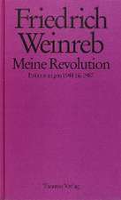 Weinreb, F: Meine Revolution