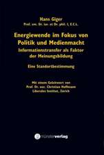 Energiewende im Fokus von Politik und Medienmacht