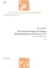 Das Prohemium Longum Des Erfurter Kartaeuserkatalogs Aus Der Zeit Um 1475: Edition Und Untersuchung. Teil I Und II