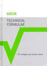 Technical Formulae