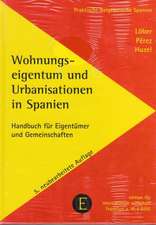 Wohnungseigentum und Urbanisation in Spanien