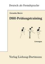 DSH-Prüfungstraining. Lösungsbuch