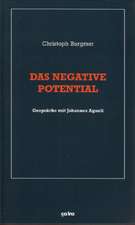 Das negative Potential