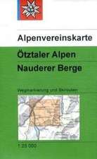 DAV Alpenvereinskarte 30/4 Ötztaler Alpen - Nauderer Berge 1 : 25 000