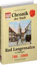 Chronik der Stadt Bad Langensalza in Thüringen 786-2000