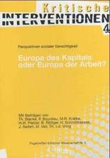 Europa des Kapitals oder Europa der Arbeit?