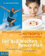 Der 2 x 2 Wochen Powerplan. Fit und schlank mit Nutropoly spielend abnehmen