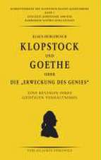 Klopstock und Goethe oder die 