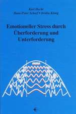 Emotioneller Stress durch Überforderung und Unterforderung