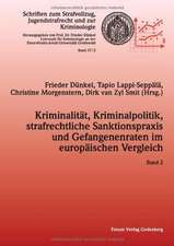 Kriminalität, Kriminalpolitik, strafrechtliche Sanktionspraxis und Gefangenenraten im europäischen Vergleich