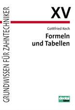 Formeln und Tabellen