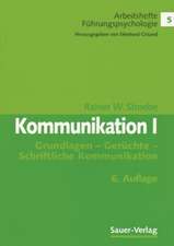 Kommunikation I