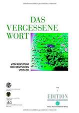 Das vergessene Wort