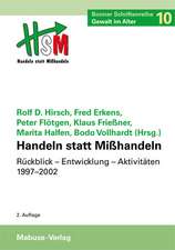 Handeln statt Misshandeln