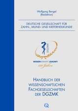 Handbuch der wissenschaftlichen Fachgesellschaften der DGZMK