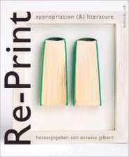 Reprint. Appropriation (&) Literature