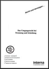 Das Umgangsrecht bei Trennung und Scheidung