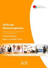 Fit für das Büromanagement (Band 1) - Lehrerhandbuch