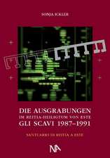 Die Ausgrabungen 1987-1991 im Reitia-Heiligtum von Este