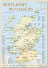 Whisky Distilleries Scotland - Poster 70x100cm Standard Edition