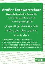 Großer Lernwortschatz Deutsch-Kurdisch Sorani