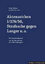 Aktenzeichen I/176/58, Strafsache gegen Langer u.a.