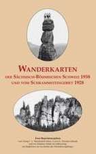 Wanderkarten der Sächsisch-Böhmischen Schweiz 1938 und vom Schrammsteingebiet 1928