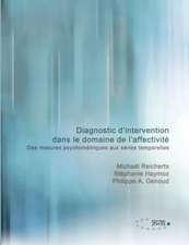 Diagnostic d¿intervention dans le domaine de l¿affectivité