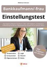 Einstellungstest Bankkaufmann / Bankkauffrau