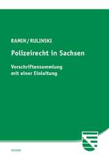 Polizeirecht in Sachsen