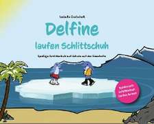 Delfine laufen Schlittschuh