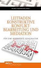 Leitfaden konstruktive Konfliktbearbeitung und Mediation