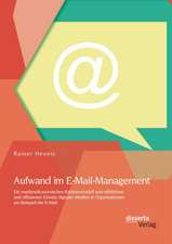 Aufwand Im E-mail-Management