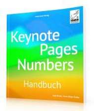 Keynote, Pages, Numbers Handbuch