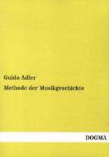 Methode der Musikgeschichte