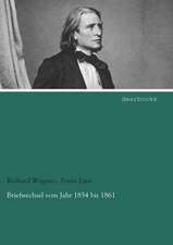 Briefwechsel vom Jahr 1854 bis 1861