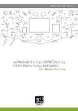 Instrumente Fur Ein Erfolgreiches Marketing in Social Networks: Eine Betrachtung Unter Berucksichtigung Des Bilanzrechtsmodernisierungsgesetzes Im Vergleich IAS/Ifrs