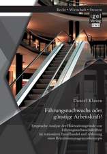 Führungsnachwuchs oder günstige Arbeitskraft? Empirische Analyse der Fluktuationsgründe von Führungsnachwuchskräften im stationären Einzelhandel und Ableitung eines Retentionmanagementkonzepts