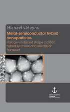 Metal-semiconductor hybrid nanoparticles: Halogen induced shape control, hybrid synthesis and electrical transport