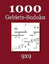 1000 Gebiets-Sudoku 9x9