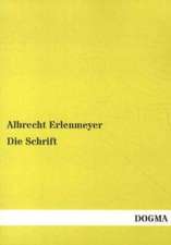 Erlenmeyer, A: Schrift