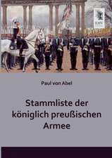 Stammliste der königlich preußischen Armee