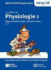 MEDI-LEARN Skriptenreihe 2015/16: Physiologie 1