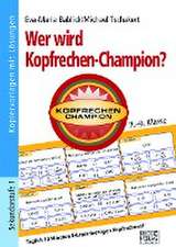 Wer wird Kopfrechen-Champion? 7.- 9. Klasse