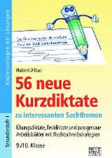 56 neue Kurzdiktate 9./10. Klasse